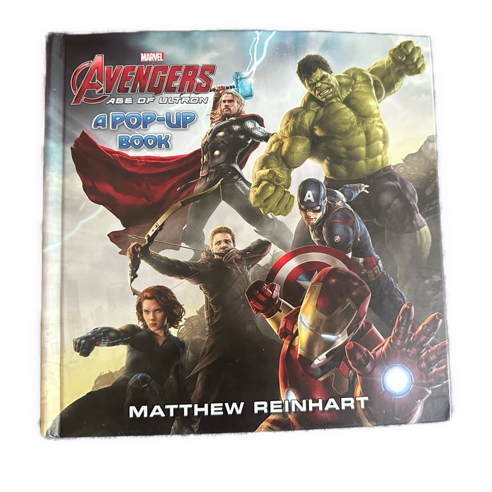 Marvel Avengers Age of Ultron Pop-Up Book by Matthew Reinhart